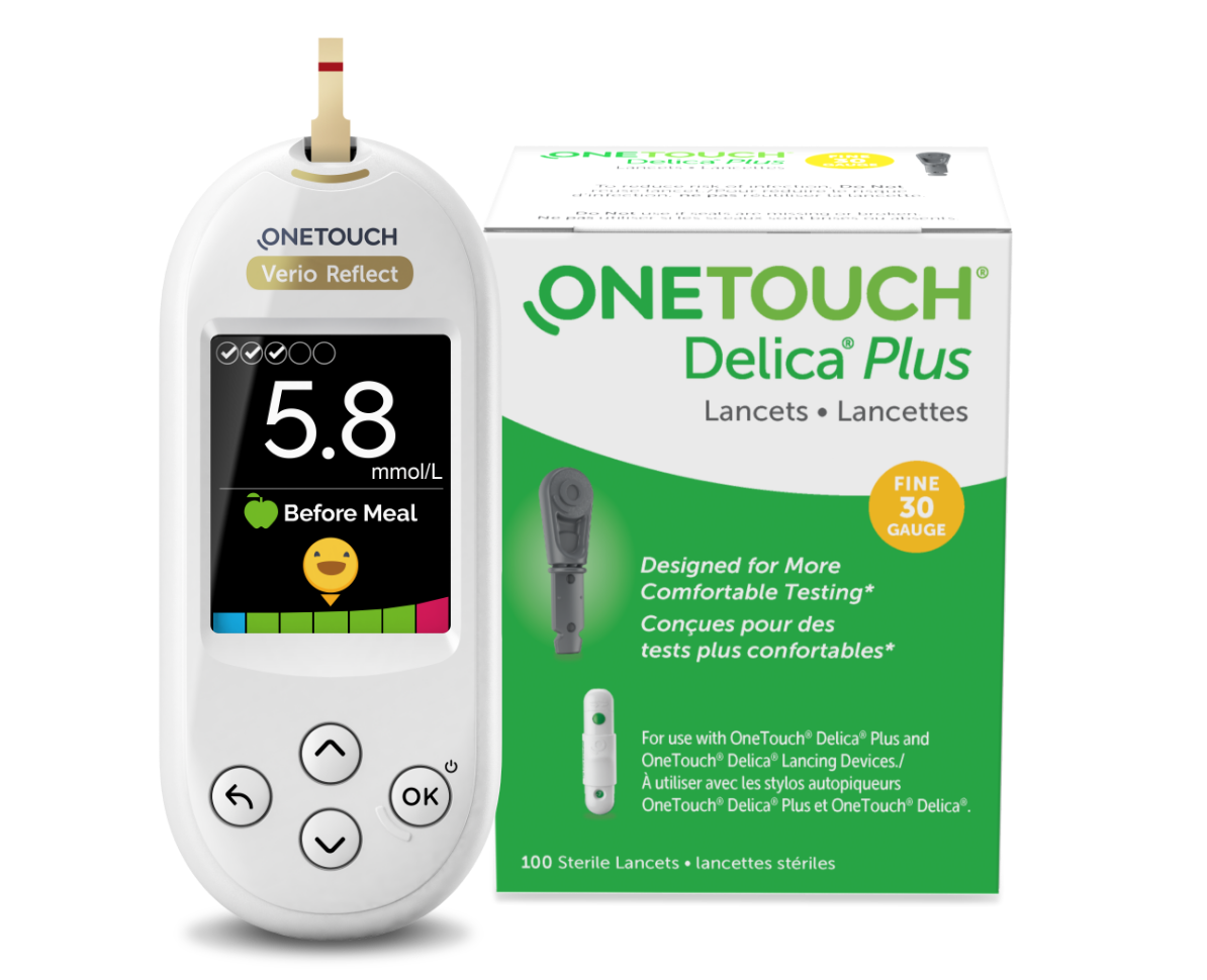 One Touch Verio Reflect® Blood Glucose Monitoring System Kit
