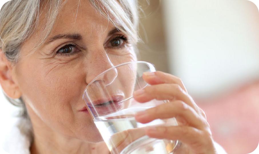 Woman Drinking Water